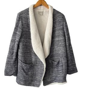 ARIAT Tweed Sherpa Lined Blazer Jacket Sweater Womens size Medium